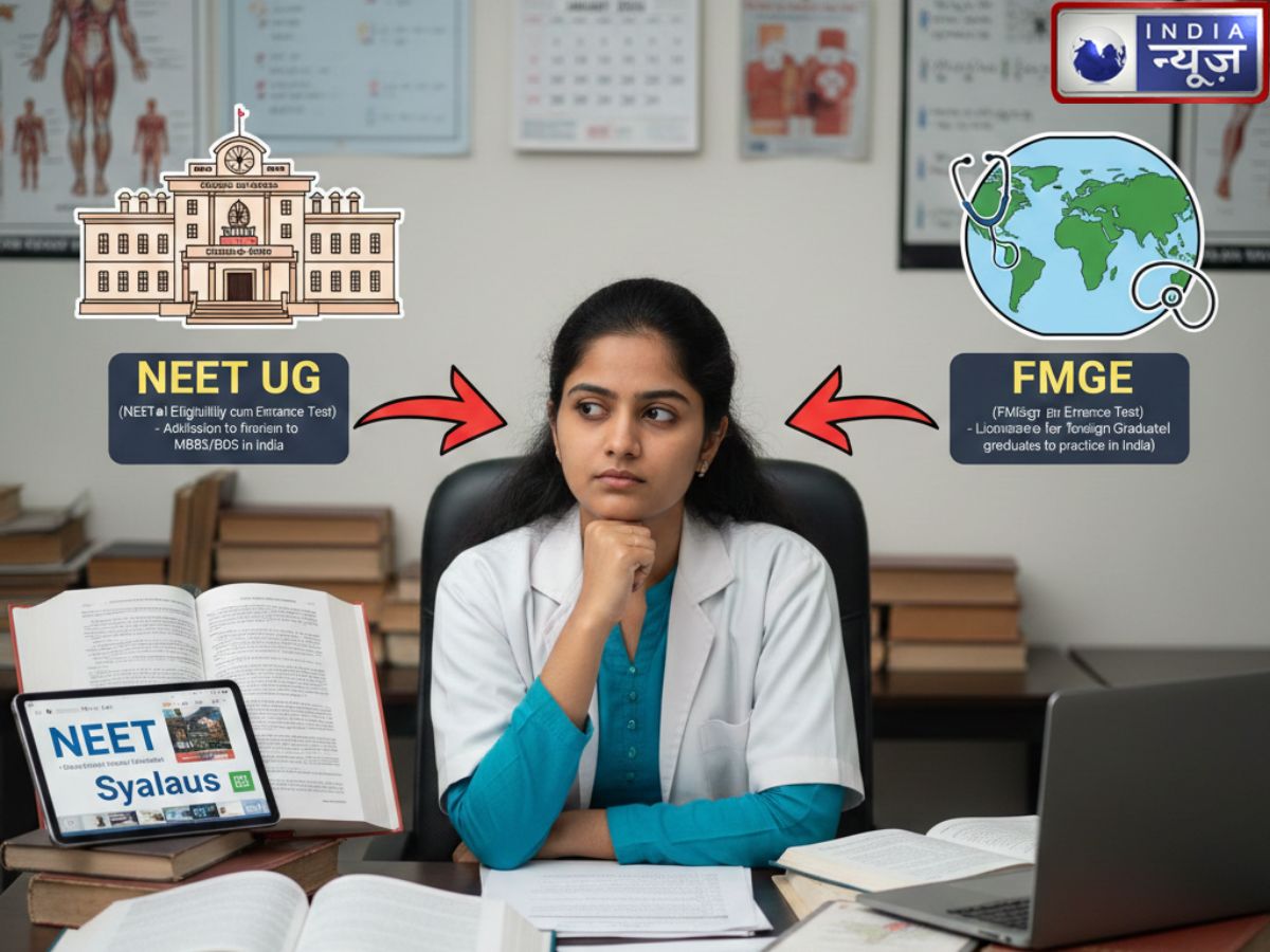NEET Vs FMGE: नीट और एफएमजीई में कौन-सी परीक्षा है ज्यादा टफ, दोनों में क्या है अंतर? पढ़िए डिटेल