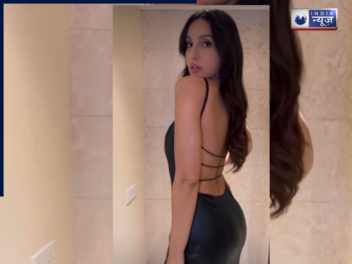 Nora Fatehi Backless Dress - Photo Gallery