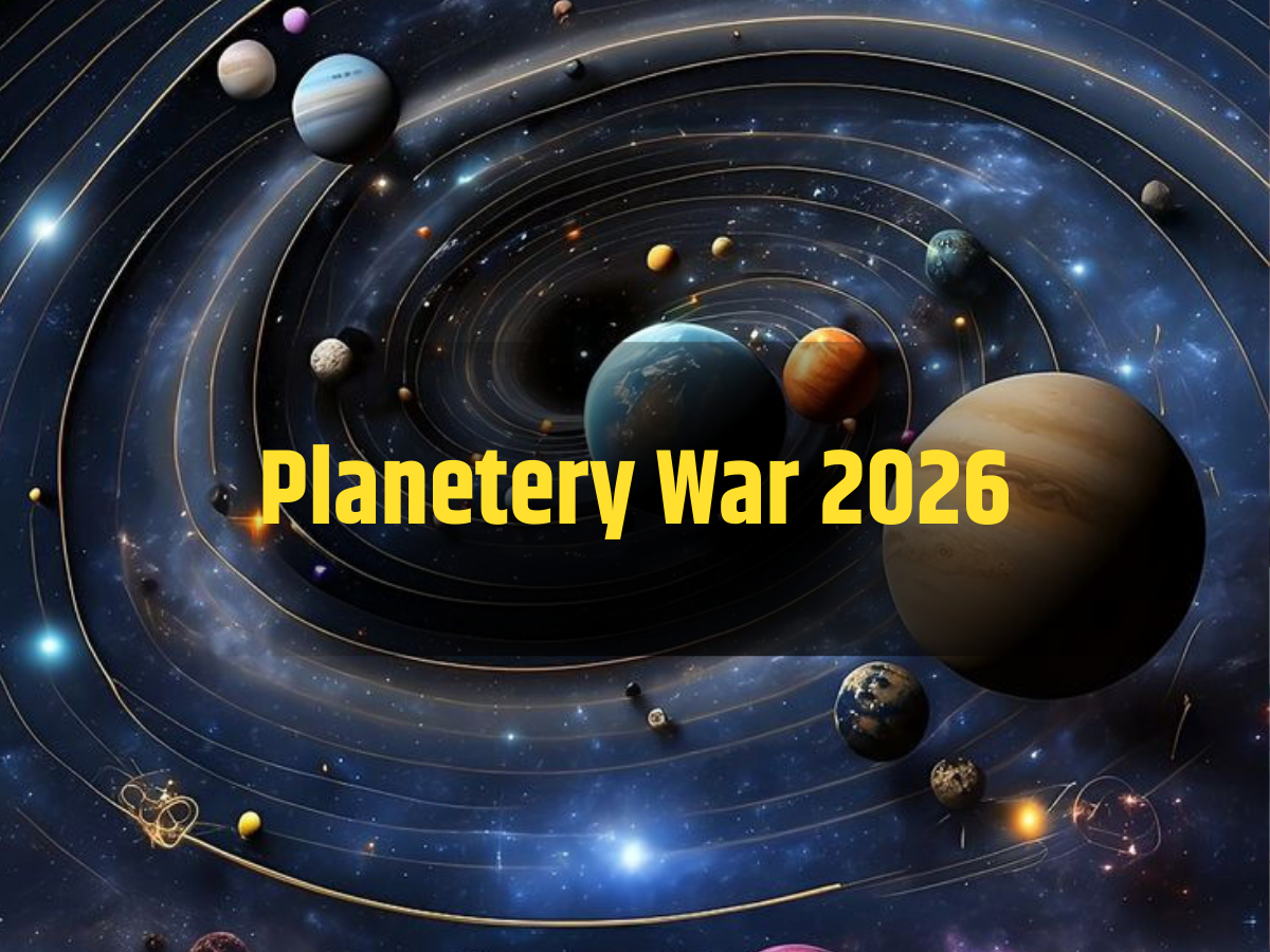 Planetery War 2026: जनवरी में बन सकती है बुध और शुक्र ग्रह की युद्ध स्थिति! 2.5 दिन तक इन 4 राशियों पर है घंघोर संकट! जीवन होगा उथल-पुथल