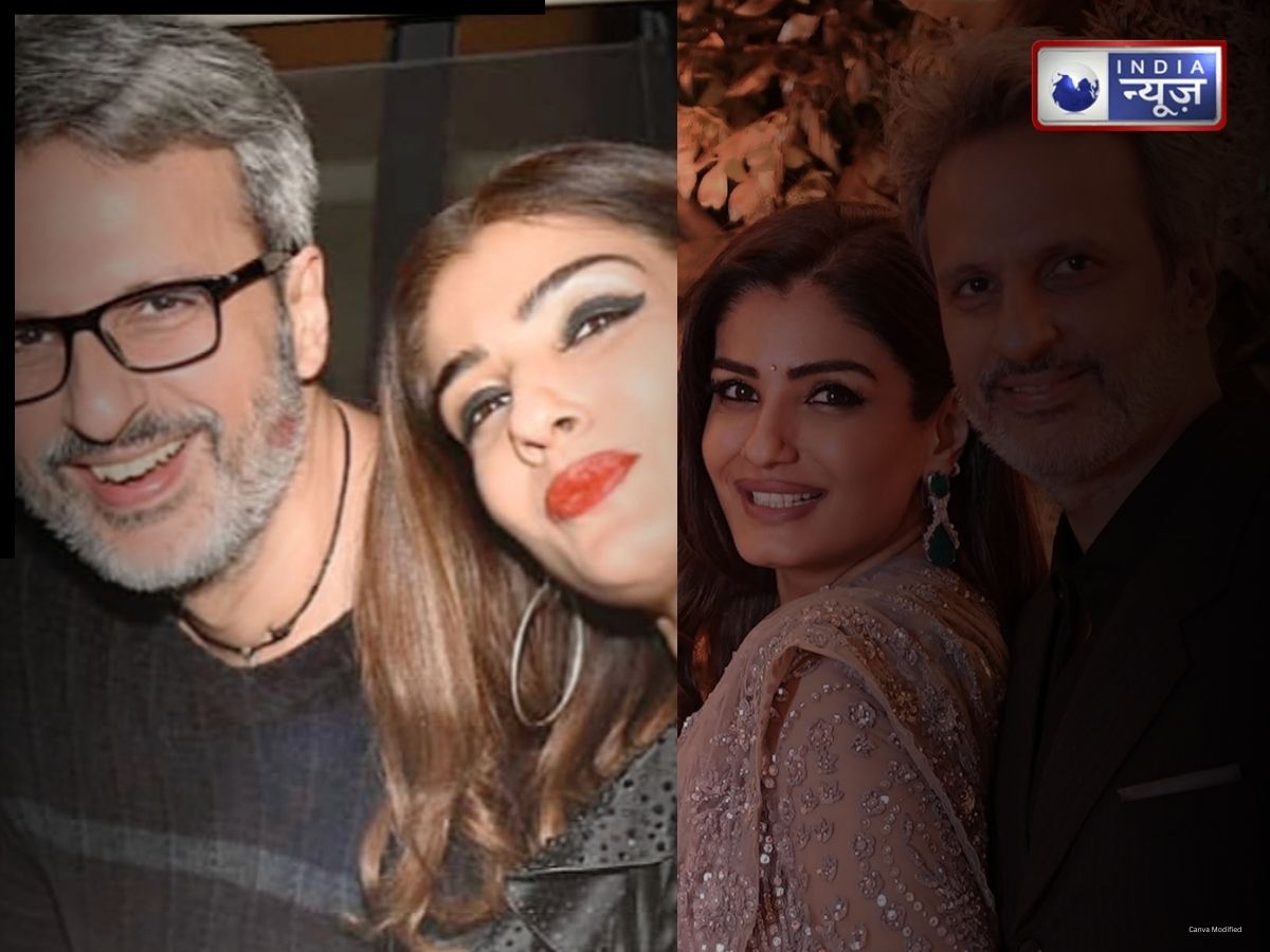 Raveena Tandon is Anil Thadani's second wife. - Photo Gallery