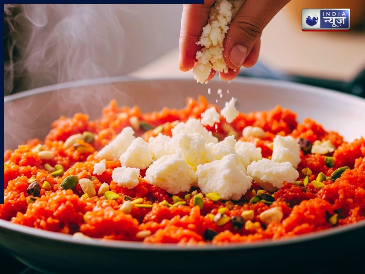 Cook Carrot with Khoya - Photo Gallery