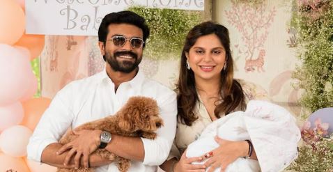 Ram Charan had come to see the twins - Photo Gallery