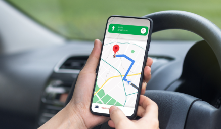 Open Google Maps on your phone - Photo Gallery