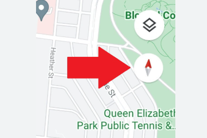 Click on the direction button - Photo Gallery