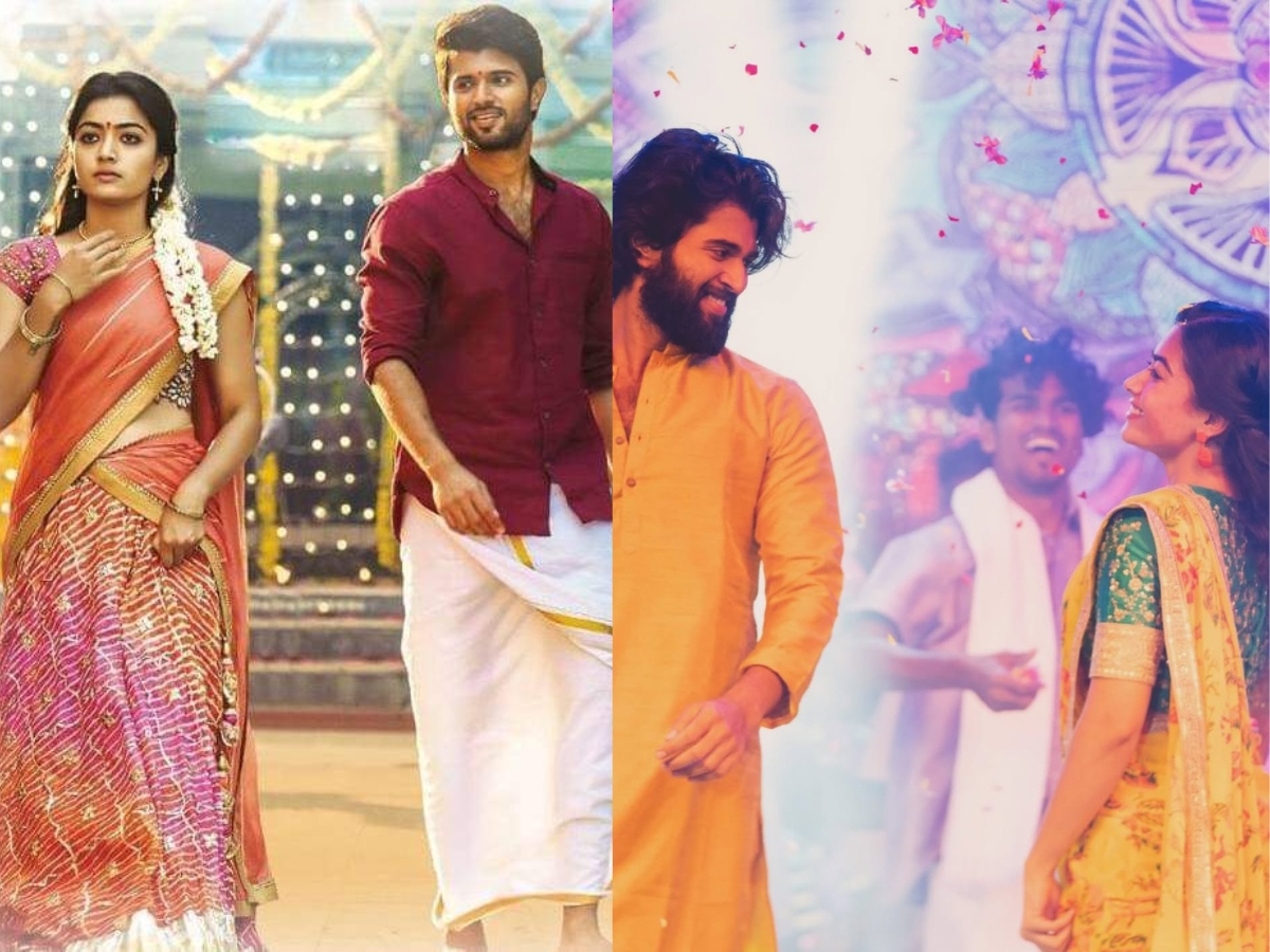 Rashmika Mandanna first onscreen kiss - Photo Gallery