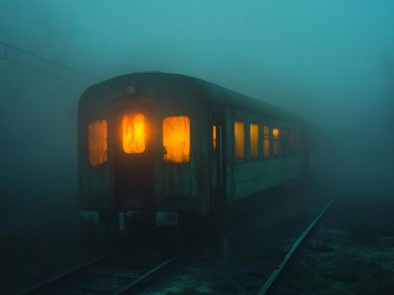 Trains are being diverted - Photo Gallery