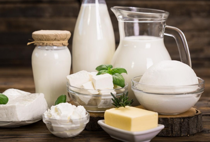 Include dairy products in a balanced diet - Photo Gallery