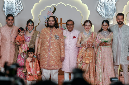 Coordination with the Ambani family - Photo Gallery