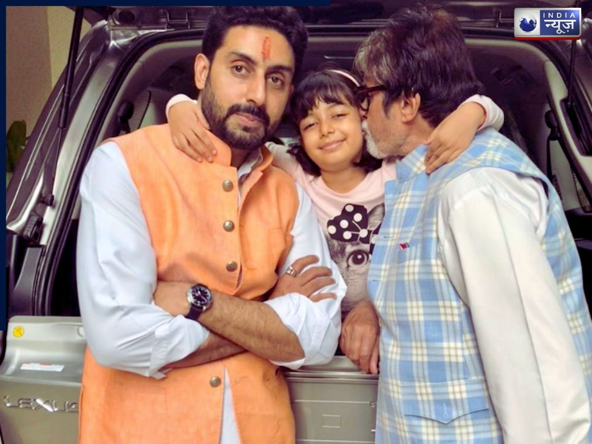 Amitabh Talk to Aishwarya and Abhishek - Photo Gallery