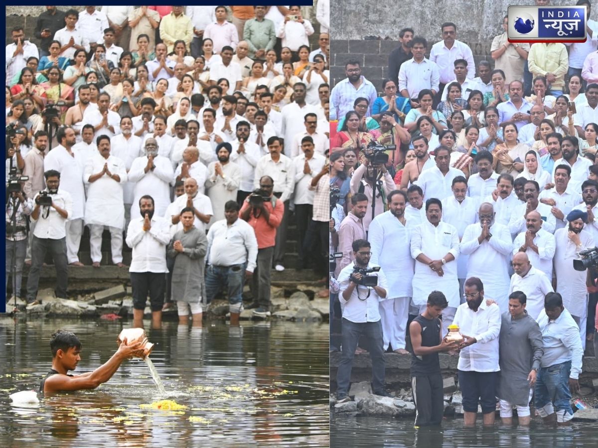 Ajit Pawar's ashes were immersed simultaneously in 33 districts of Maharashtra. - Photo Gallery