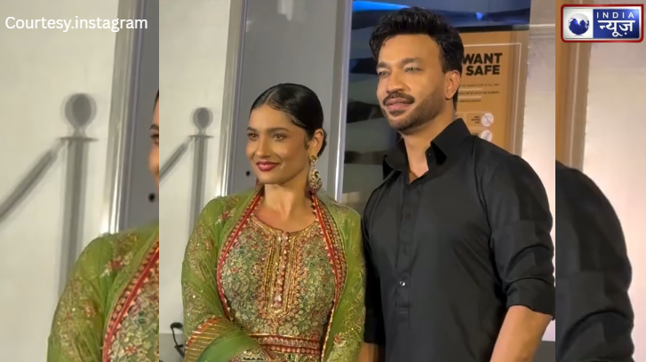 Ankita-Vicky का ‘ट्रेडिशनल धमाका’! हैवी सूट में खूबसूरत लगीं अंकिता, विक्की के कुर्ते के साथ जमी परफेक्ट जोड़ी!