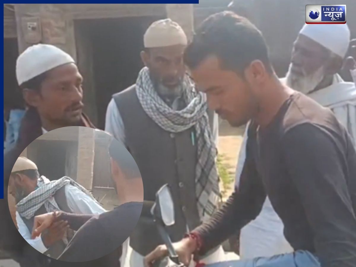 बदायूं में मामूली कहासुनी पर बवाल, स्कूटर सावर दबंग ने 3 लोगों को सरेआम दौड़ा-दौड़कर पीटा; वीडियो वायरल