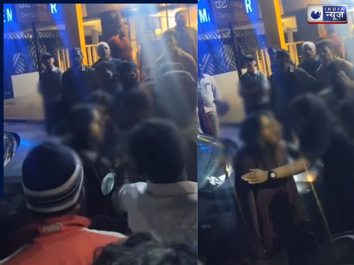 बेंगलुरु में आधी रात हाई वोल्टेज ड्रामा, नशे में धुत महिलाओं ने बीच सड़क पर की मारपीट, वीडियो वायरल
