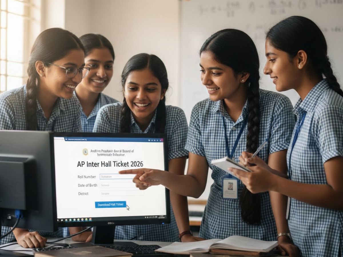 AP Inter Hall Ticket 2026: आंध्र प्रदेश बोर्ड इंटर एडमिट कार्ड किसी भी समय हो सकता है जारी, ऐसे करें डाउनलोड