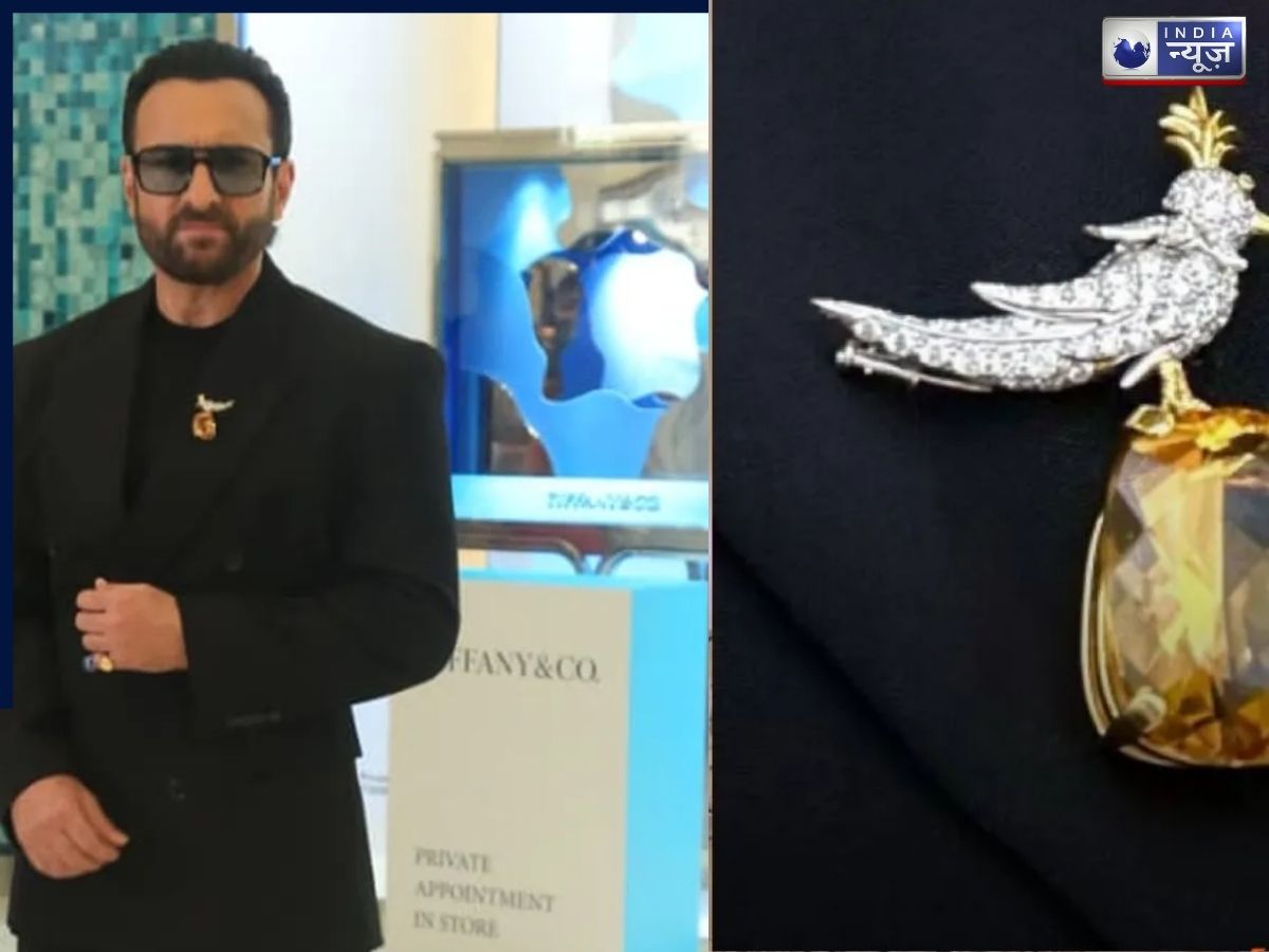 Saif Ali Khan: 4.3 मिलियन की ज्वेलरी बनी चर्चा का विषय! जानिए क्यों सैफ अली खान के कीमती ब्रोच ने बटोरी सुर्खियां
