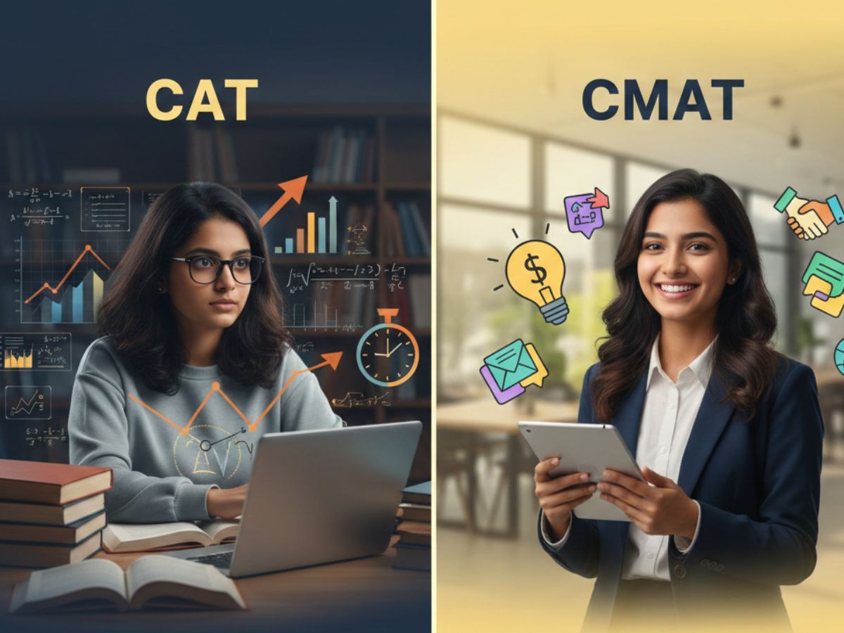 CAT Vs CMAT: MBA के लिए कैट और सीएमएटी में कौन है बेहतर, करियर गोल के लिए क्या है सही विकल्प? पढ़ें डिटेल