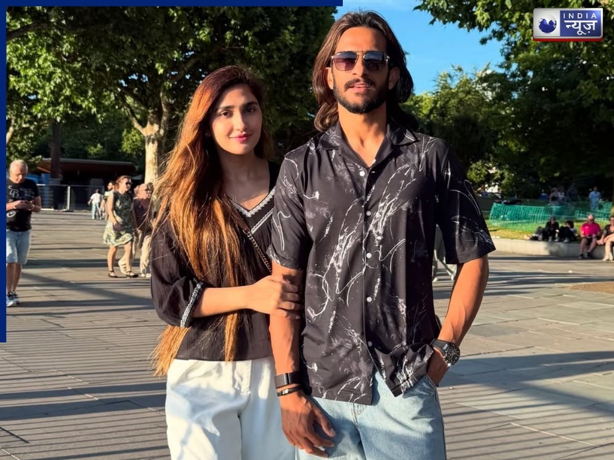 Cricketer Hasan Ali and Saamiya Arzoo - Photo Gallery