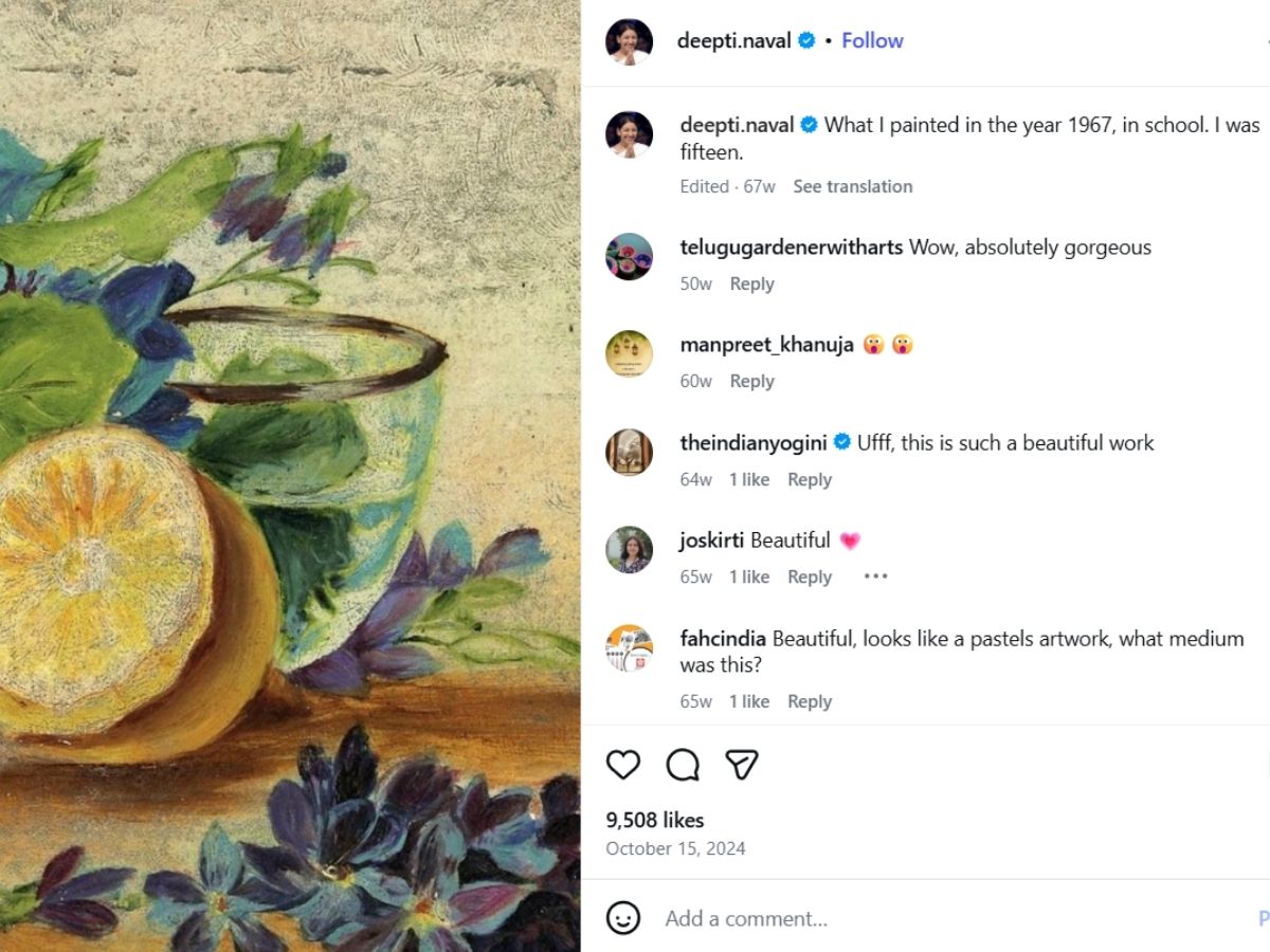 deepti naval painting - Photo Gallery