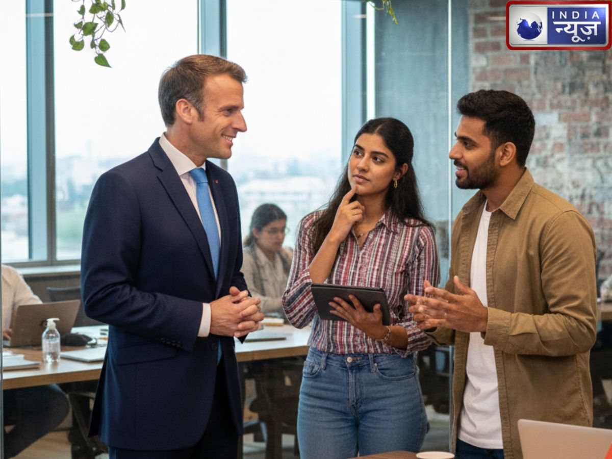 Emmanuel Macron का भारतीय युवाओं को संदेश, स्टार्टअप और शिक्षा के लिए क्यों बन रहा है फ्रांस नई पसंद?