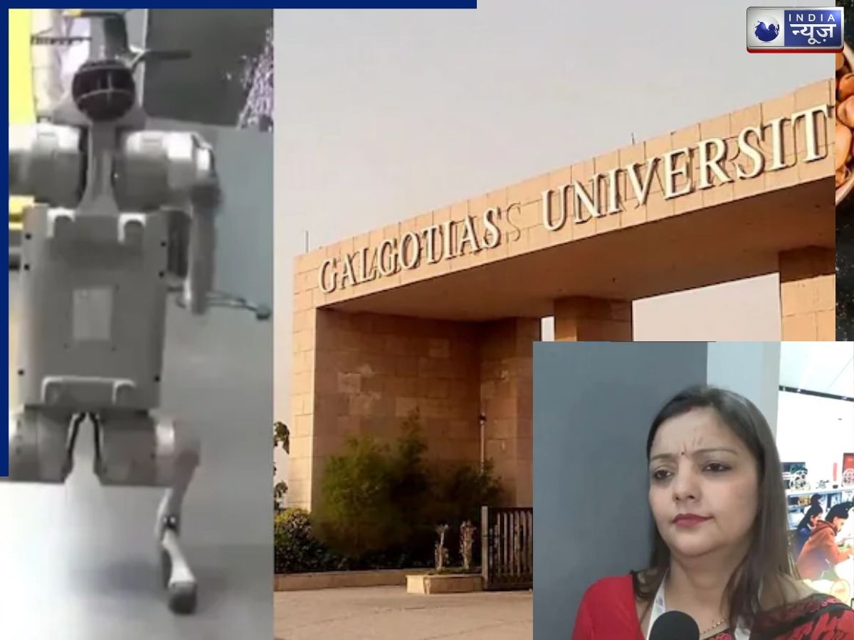 चीनी रोबोडॉग मामला: AI समिट से हटाए जाने की खबरों पर, रोबोडॉग मामले में गलगोटिया की प्रोफेसर ने तोड़ी चुप्पी