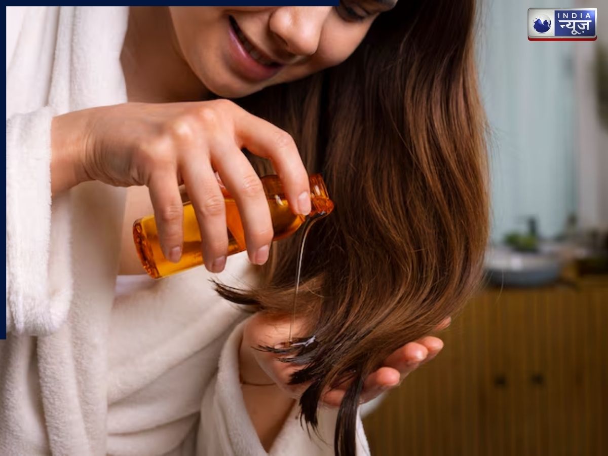 How to apply almond oil to your hair? - Photo Gallery