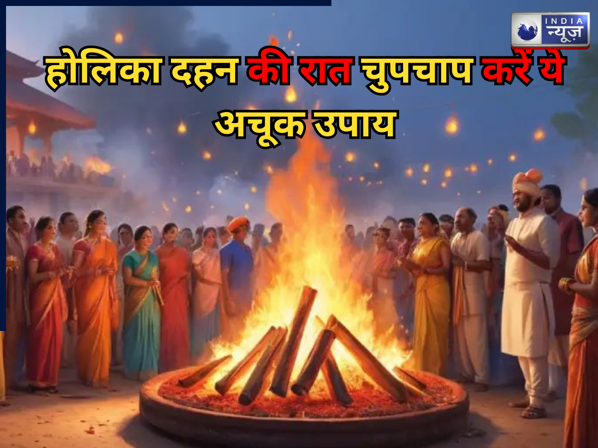 Holika Dahan 2026: होलिका दहन की रात चुपचाप करें ये अचूक उपाय, धन की परेशानियां हो जाएंगी दूर, हर क्षेत्र में मिलेगी सफलता