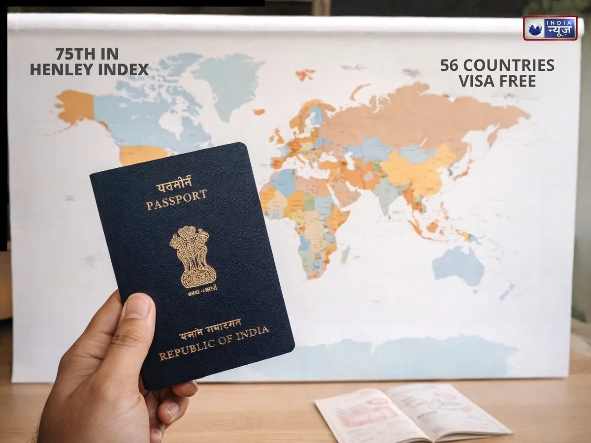 Henley Passport Index: अब इन 56 देशों में बिना वीजा के जा सकते हैं भारतीय, देखें पूरी लिस्ट