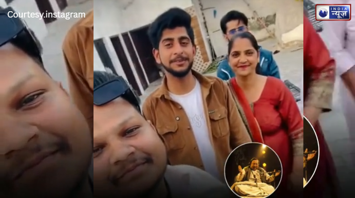 Ustad Nusrat की कव्वाली गाकर फिर जीता करोड़ों लोगों का दिल, सुरों की ऐसी लहर कि रोंगटे खड़े हो जाएं, देखें वीडियो!