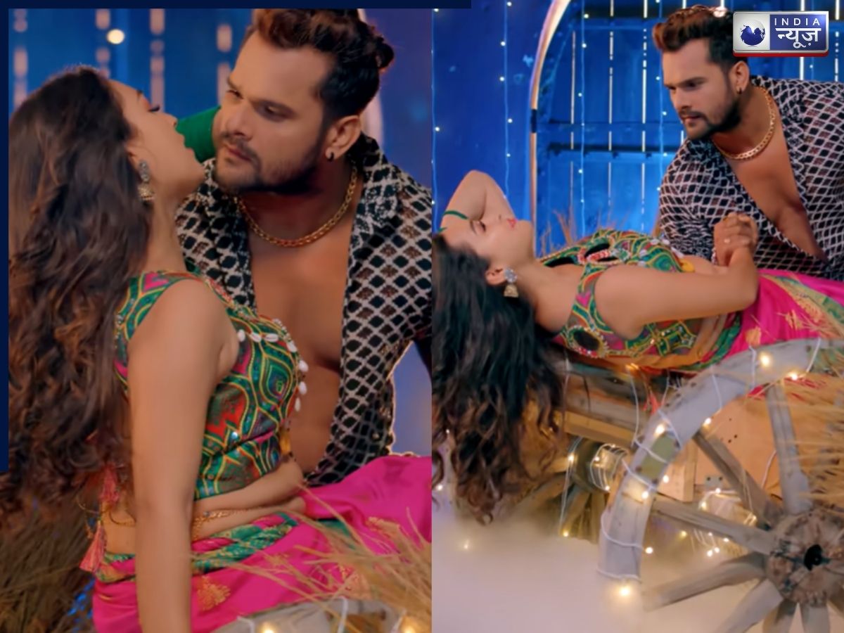 डबल मीनिंग भोजपुरी गाने ‘निम्बू खरबूजा भईल 2’ ने उड़ा गर्दा! हसिना को गोद में बैठाकर खेसारी ने किया रोमांस, मिले 495 मिलियन व्यूज