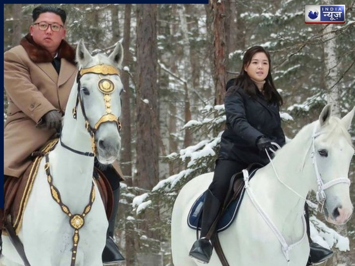 Kim Ju Ae is fond of horse riding - Photo Gallery