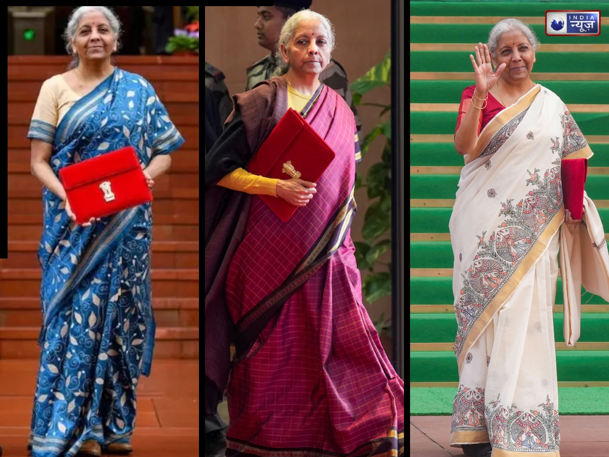 Budget 2026: जब बजट के साथ साड़ी भी रही चर्चा में, देखें वित्त मंत्री निर्मला सीतारमण के 2019 से 2026 तक की खास झलक