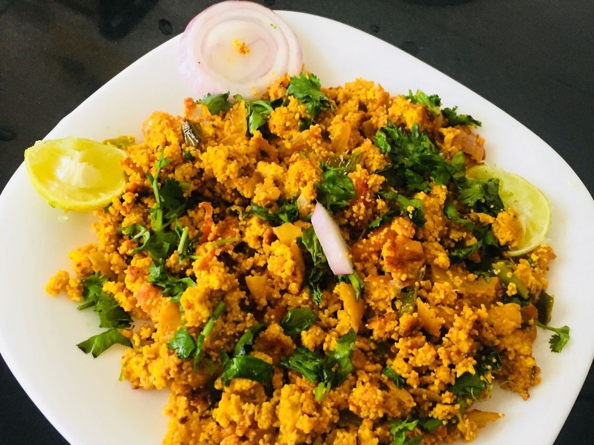 Paneer Bhurji with Multigrain Roti - Photo Gallery