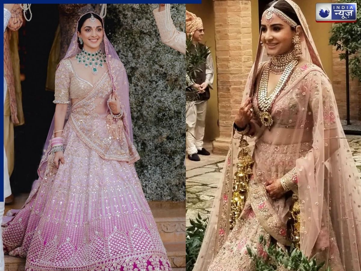 pastel color wedding lehenga - Photo Gallery