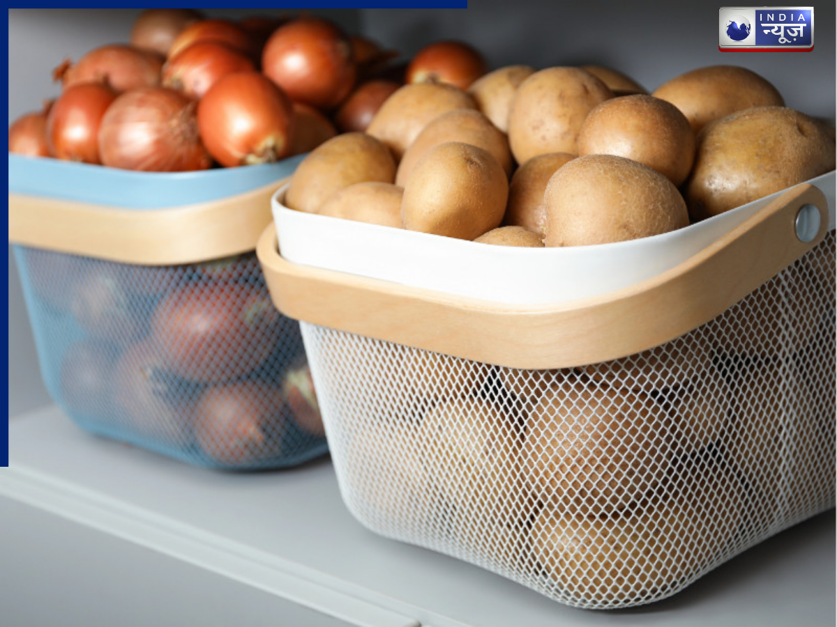 How to store potatoes and onions? - Photo Gallery