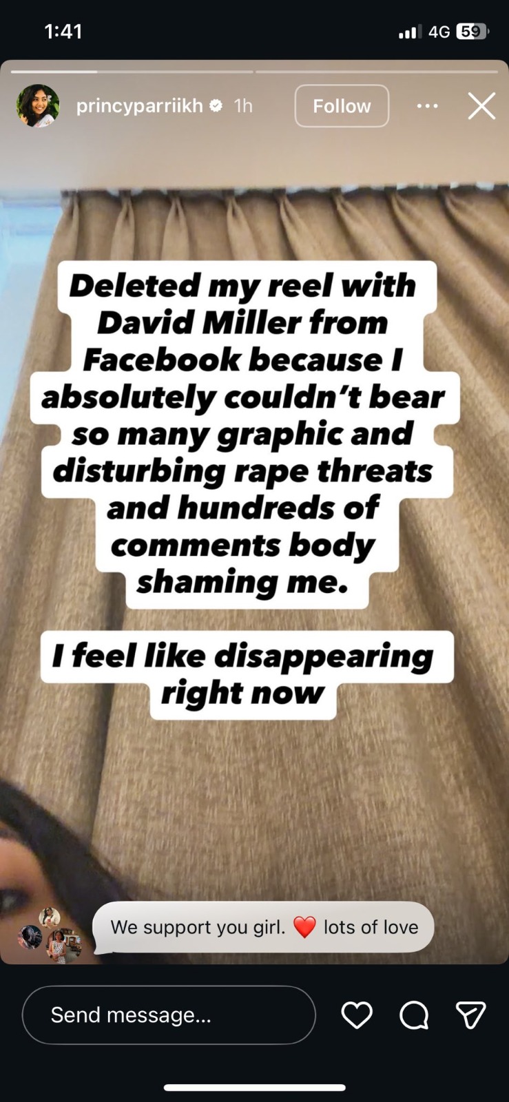 princy parrikh deleted video