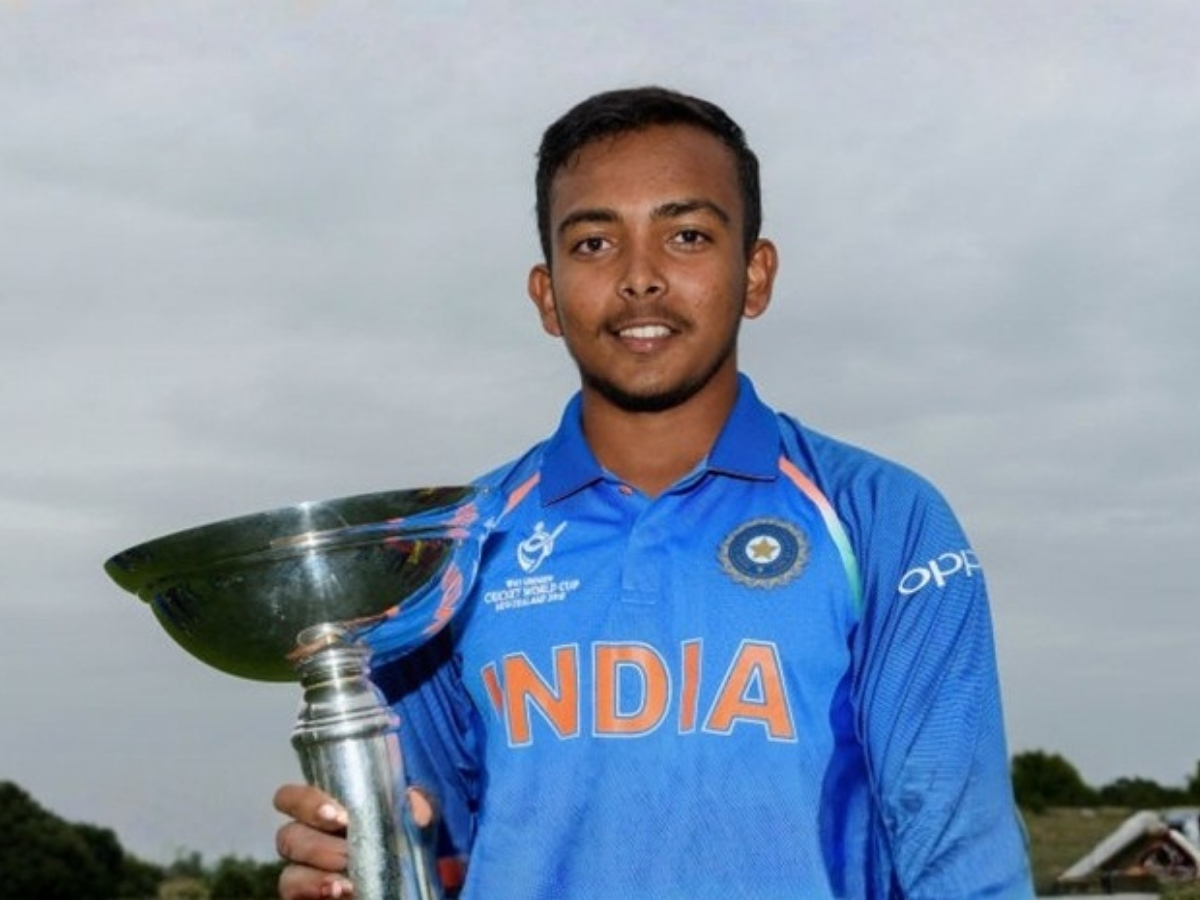 Prithvi Shaw - Photo Gallery