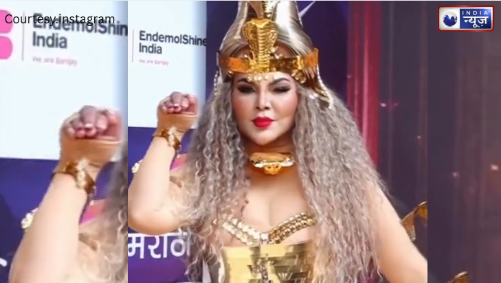 एंटरटेनमेंट या टॉर्चर? Rakhi Sawant ने खुद को घोषित किया ‘खुजली देवी’ गोल्डन नागिन ड्रेस में काटा गदर!