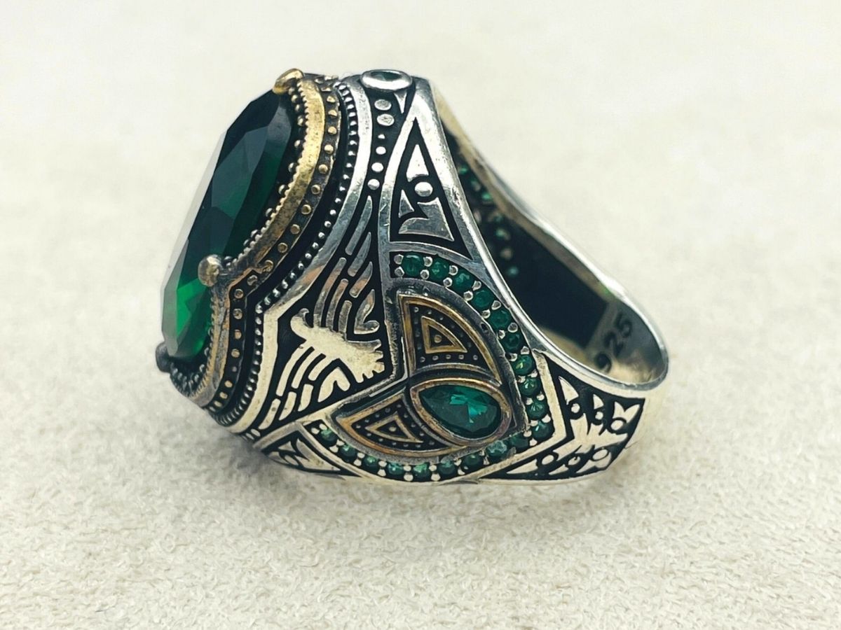 Oxidized/Vintage Style ring - Photo Gallery