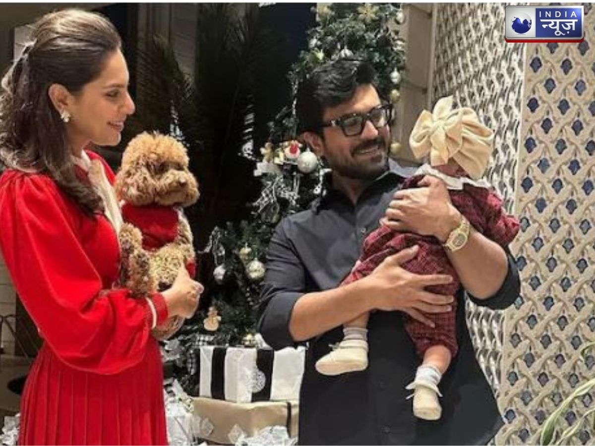 राम चरण और उनकी बेटी को भीड़ ने घेरा, वायरल वीडियो ने सोशल मीडिया पर मचाया तहलका