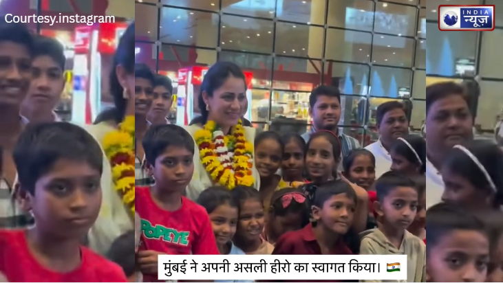 ‘ग्लोबल टीचर’ Rouble Nagi का स्वागत करने उमड़ा बच्चों का हुजूम, एयरपोर्ट पर दिखा जीत का असली जश्न!