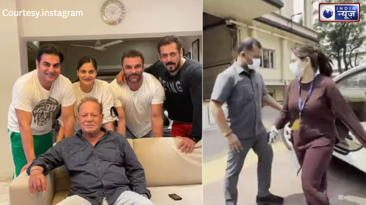 Saleem Khan अस्पताल में भर्ती: पिता का हाल जानने लीलावती पहुंचीं अलवीरा, सलमान खान भी दिखे परेशान!