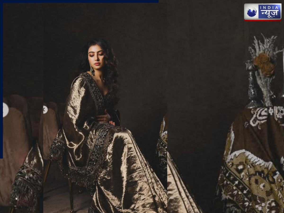 Saree Look in Rich Silk - Photo Gallery