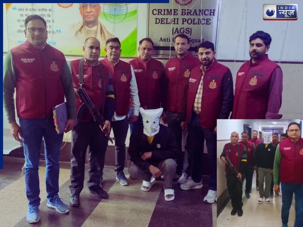 Kuldeep Singh Arrested: कौशल चौधरी गैंग का शूटर कुलदीप अरेस्ट, क्राइम ब्रांच ने दबोचा, हत्या की रच रहा था साजिश