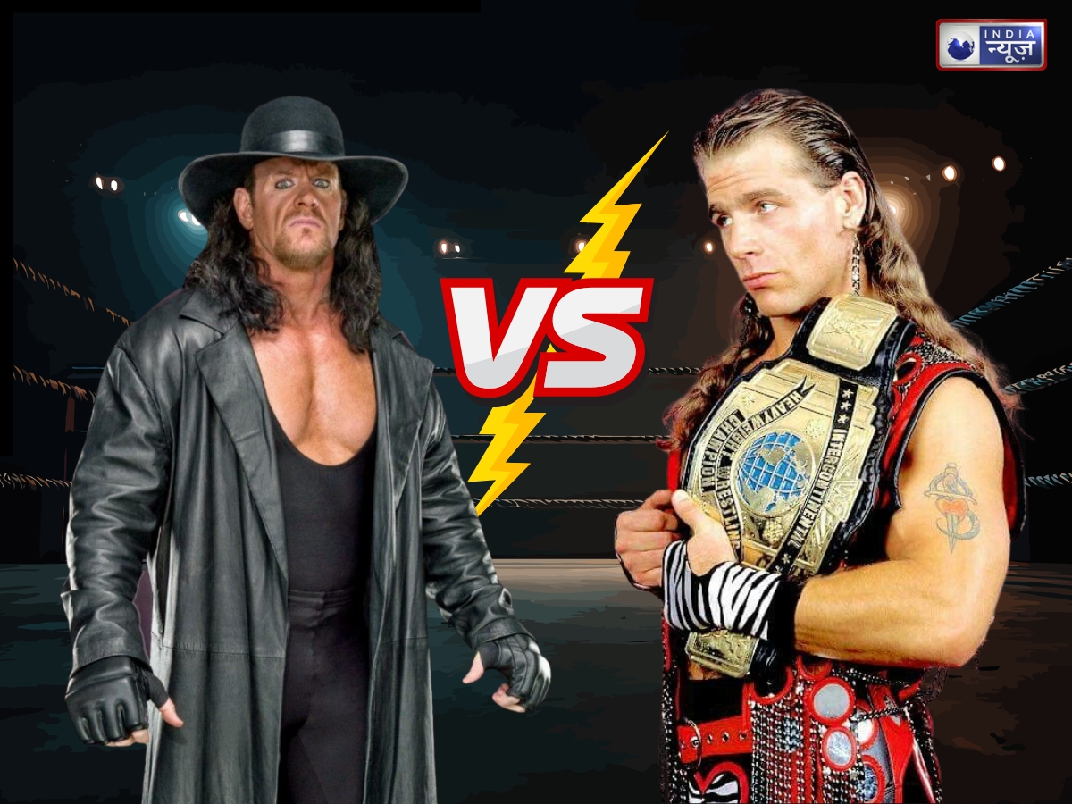 WWE:  इतिहास की सबसे यादगार टक्कर, शॉन माइकल्स बनाम द अंडरटेकर, हेड टू हेड में कौन आगे