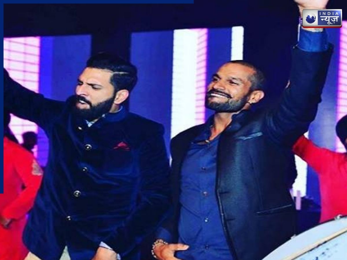 Shikhar-Yuvraj Dance: 10 साल बाद फिर वही मंजर! युवी और धवन का भांगड़ा देख फैंस हुए इमोशनल, वायरल हो गई ये रील!