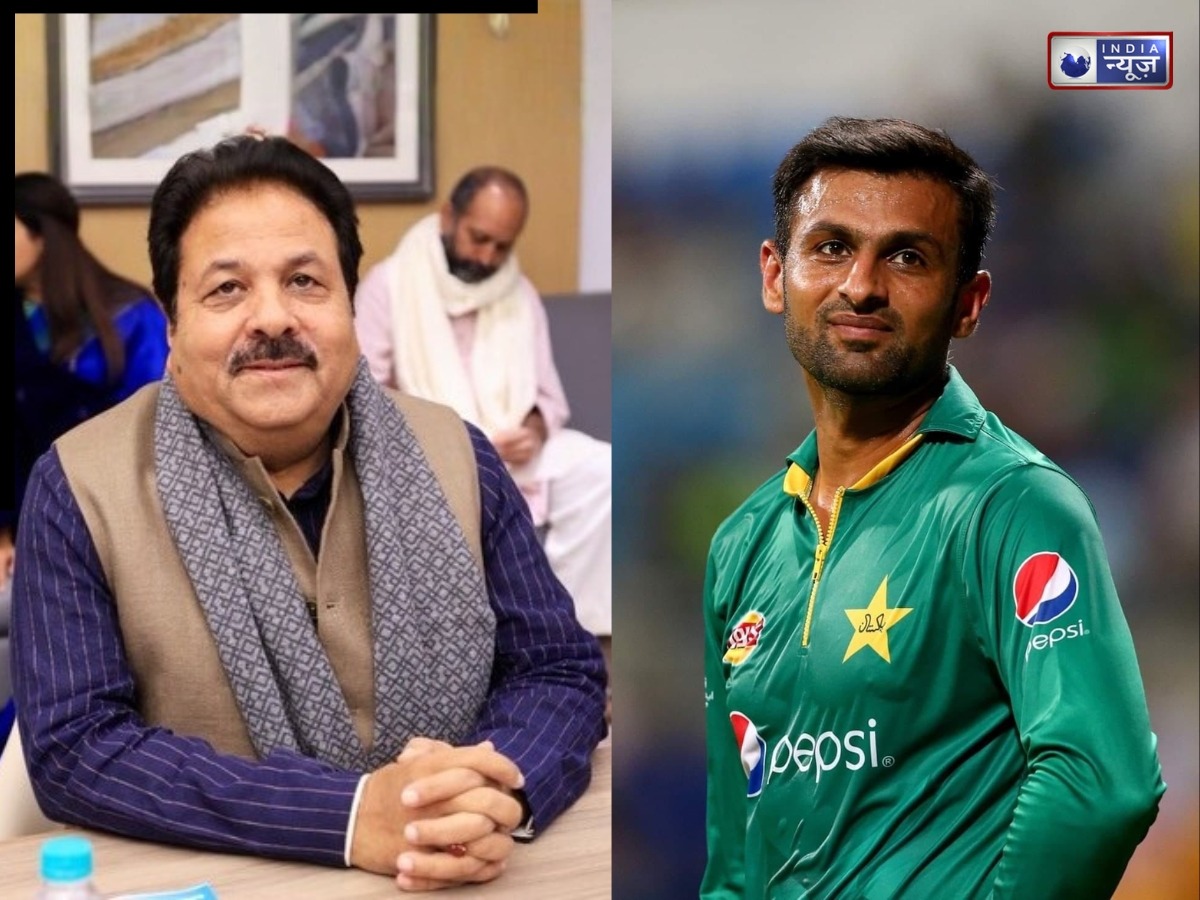 पाकिस्तानी मीडिया की बेशर्मी… शोएब मलिक ने लाइव TV पर चलाया राजीव शुक्ला का AI ऑडियो, BCCI उपाध्यक्ष भड़के