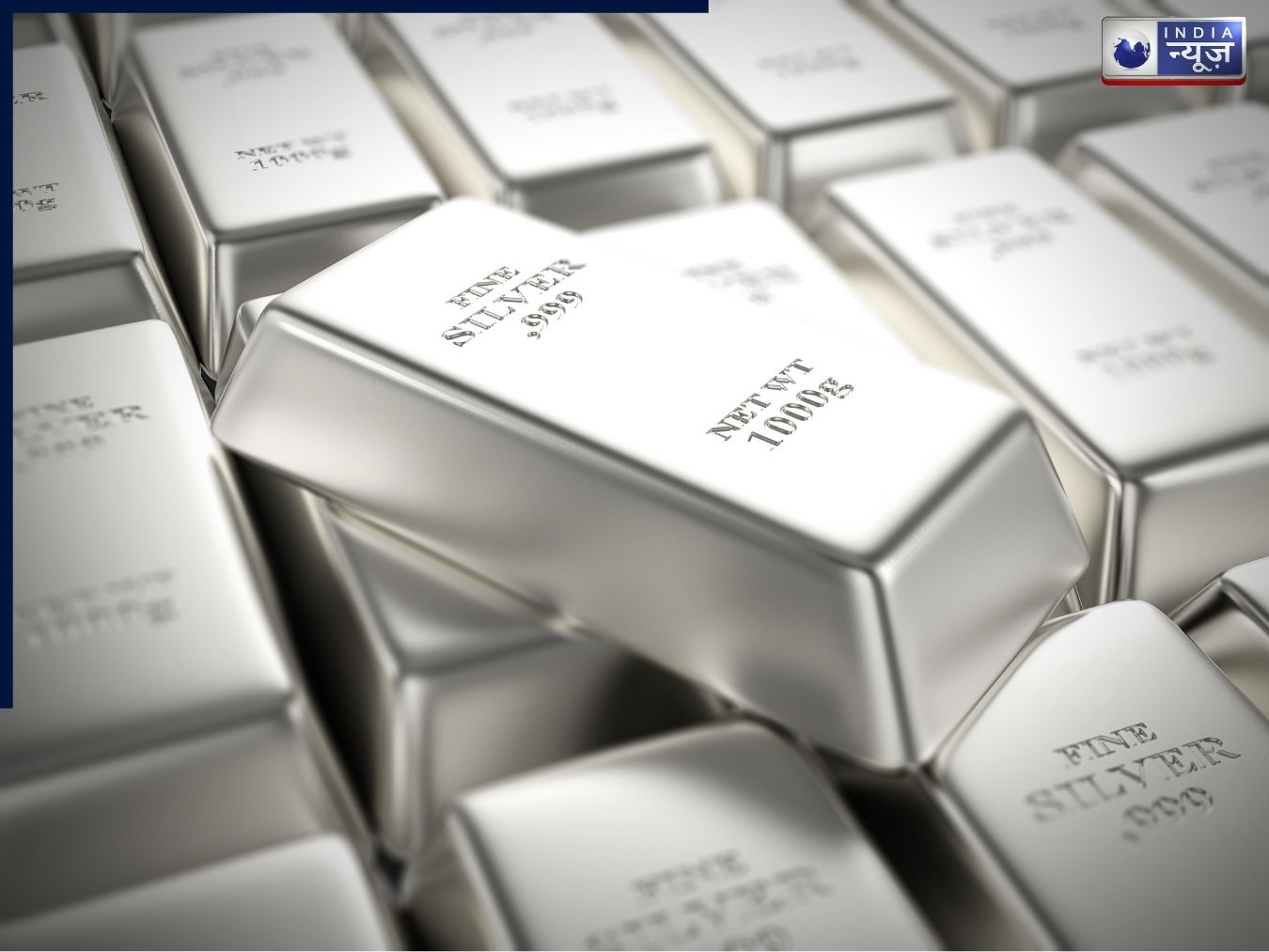 चांदी का रेट: चांदी की कीमतों में एक बार फिर गिरावट, जानें आपके शहर में क्या है चांदी का भाव