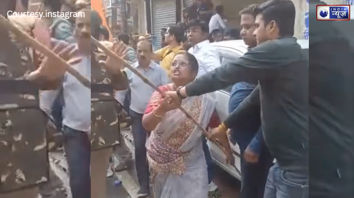 कौन है यह ‘आयरन लेडी’ जो पत्थरों की बारिश में भी मौत को दे रही थी चुनौती? इनके आगे भाजपाइयों के वार भी पड़ गए फीके!