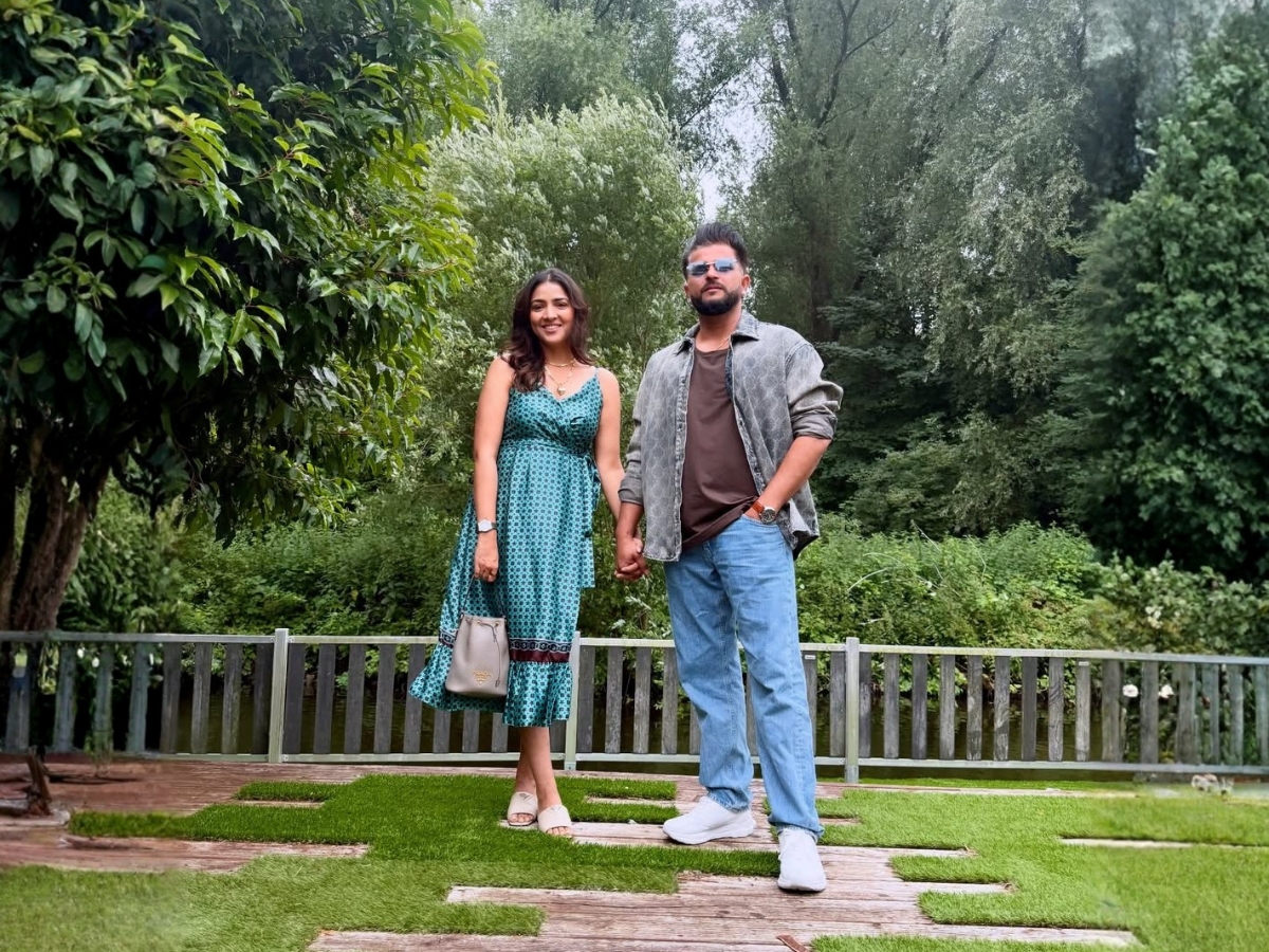 Suresh Raina and Priyanka Chaudhary - Photo Gallery