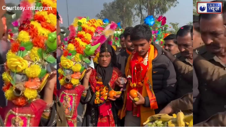 मजहब की दीवारें टूटीं; संभल में ‘तमन्ना भोली’ बनीं एकता की मिसाल, UP पुलिस ने किया स्वागत!